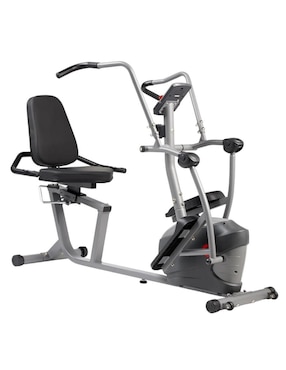 Bicicleta recumbente Sunny Health & Fitness acero