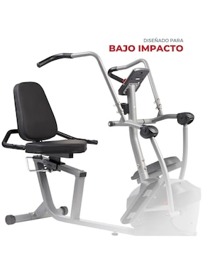 Bicicleta recumbente Sunny Health & Fitness acero
