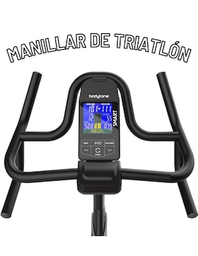 Bicicleta de spinning Bodytone acero