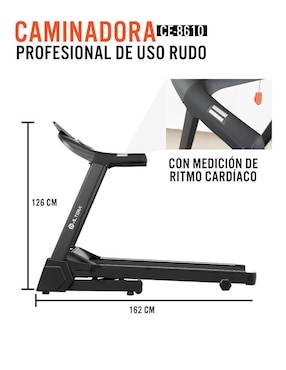 Caminadora semiprofesional Altera Ce-8610 plegable