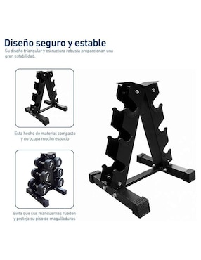 Rack de 6 estantes Bluelander