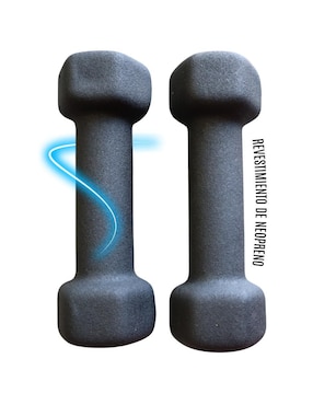 Set mancuernas de peso fijo Infinité 1 kg 2 piezas