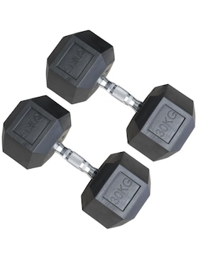 Set Mancuernas De Peso Fijo Infinité 30 Kg 2 Piezas