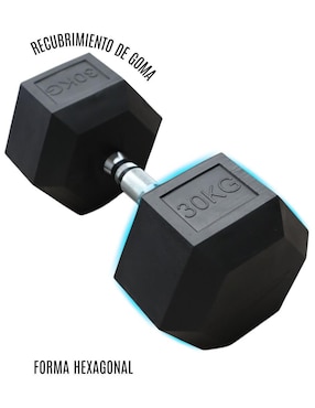 Set mancuernas de peso fijo Infinité 30 kg 2 piezas