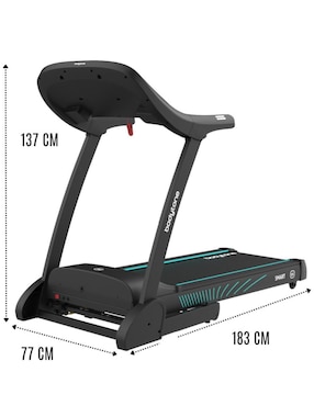 Caminadora semiprofesional Bodytone Bt-Ar500Sm-B plegable
