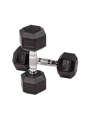 Set mancuernas de peso fijo Bluelander 2 piezas