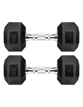 Set mancuernas de peso fijo Bluelander 2 piezas