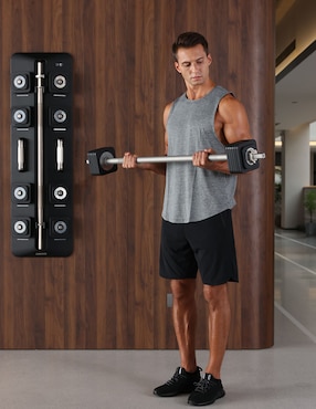 Set mancuernas de peso fijo Powerpath diferentes pesos 32 piezas