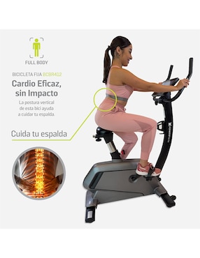 Bicicleta fija Powerpath acero
