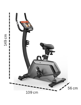 Bicicleta fija Powerpath acero