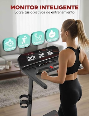 Caminadora semiprofesional X-rush plegable