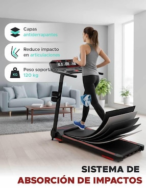 Caminadora semiprofesional X-rush plegable