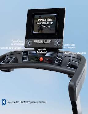 Caminadora semiprofesional Nordictrack NTL15245 plegable