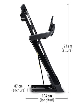 Caminadora semiprofesional Nordictrack NTL15245 plegable