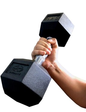 Set mancuernas de peso fijo Infinité 9 kg 2 piezas