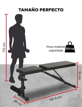 Banca para entrenamiento X-Rush