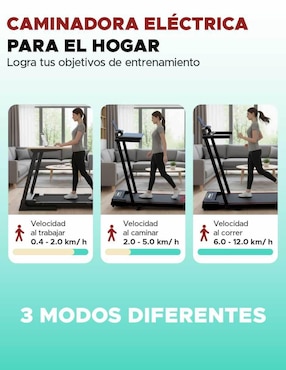 Caminadora profesional X-Rush eléctrica plegable