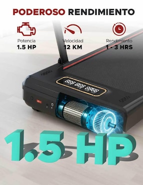 Caminadora profesional X-Rush eléctrica plegable