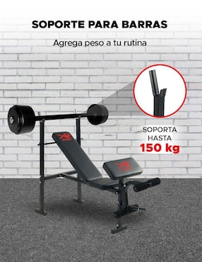 Banca para entrenamiento X-Rush Banco para Pesas