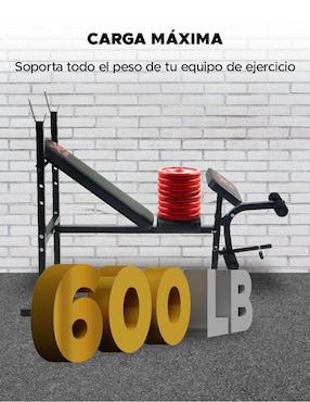 Banca para entrenamiento X-Rush Banco para Pesas