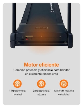 Caminadora casera Bodytrainer Btru-850 plegable