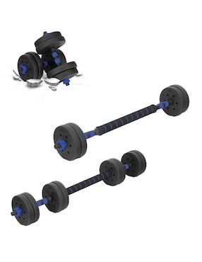 Set mancuernas de peso variable Altera 15 kg 15 piezas