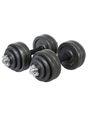 Set mancuernas de peso variable Altera 30 kg 22 piezas