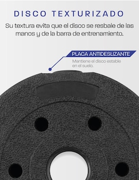 Set mancuernas de peso variable Altera 20 kg 23 piezas