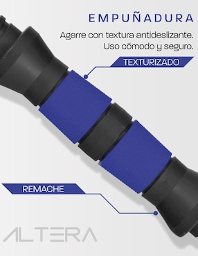 Set mancuernas de peso variable Altera 20 kg 23 piezas