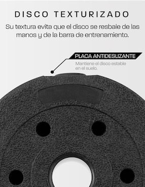Set mancuernas de peso variable Altera 30 kg 27 piezas