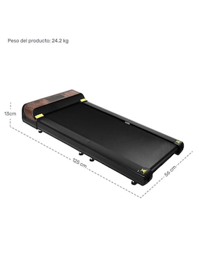 Caminadora Eléctrica Profesional 3 HP Plegable Tipo Madera Centurfit