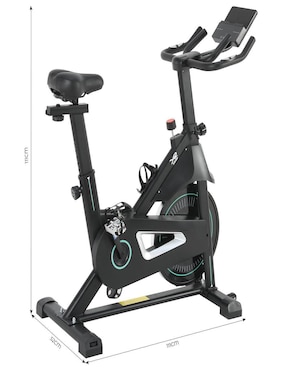 Bicicleta de spinning X-Rush hierro