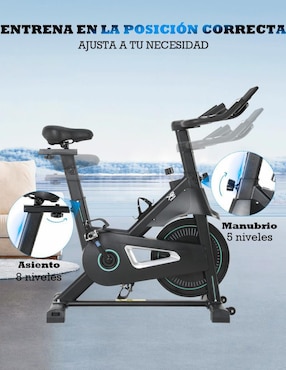 Bicicleta de spinning X-Rush hierro