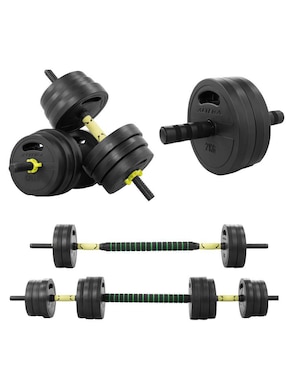 Set mancuernas de peso variable Altera 30 kg 24 piezas