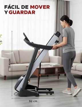 Caminadora profesional X-Rush Thunder plegable