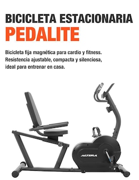 Bicicleta de spinning Altera modelo Pedalite de acero y plástico