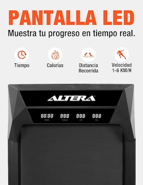 Caminadora casera Altera plegable