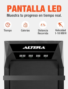 Caminadora semiprofesional Altera plegable