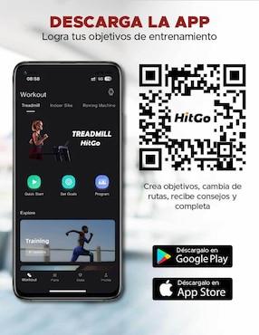 Caminadora profesional X-rush plegable