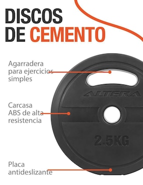 Kit de mancuernas de peso variable Altera 24 piezas