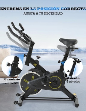 Bicicleta de spinning X-Rush hierro