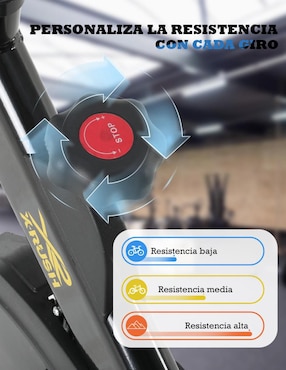 Bicicleta de spinning X-Rush hierro