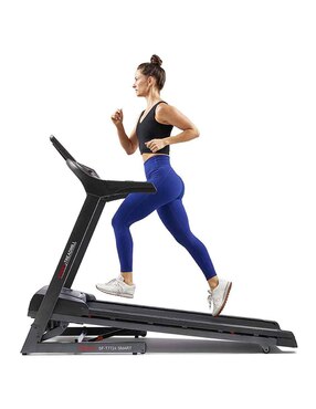 Caminadora semiprofesional Sunny Health & Fitness Sf-T7724Smart plegable
