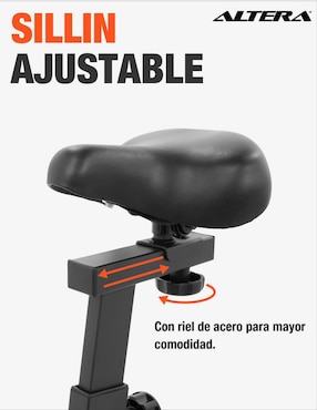 Bicicleta de spinning Altera metal
