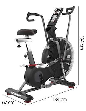 Bicicleta fija Schwinn acero