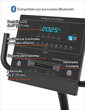 Bicicleta Pro-Form de acero