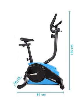 Bicicleta fija Vanlig acero