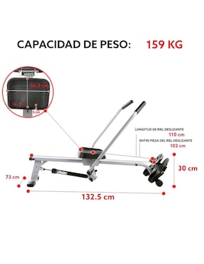 Remadora Sunny Health & Fitness SF-RW5639
