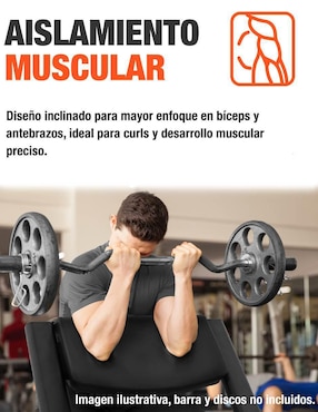 Banca para entrenamiento Altera Hanover