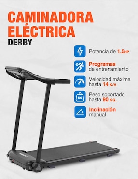 Caminadora semiprofesional altera derby no
